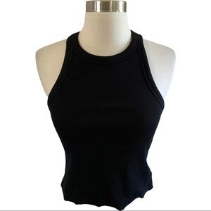 The Base NWT Cropped Ribbed Tank Top Size Small